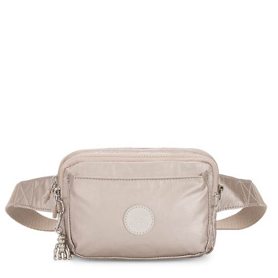 Bolsos Cruzados Kipling Abanu Multi Metallic Convertible Taupe | MX 1027AH